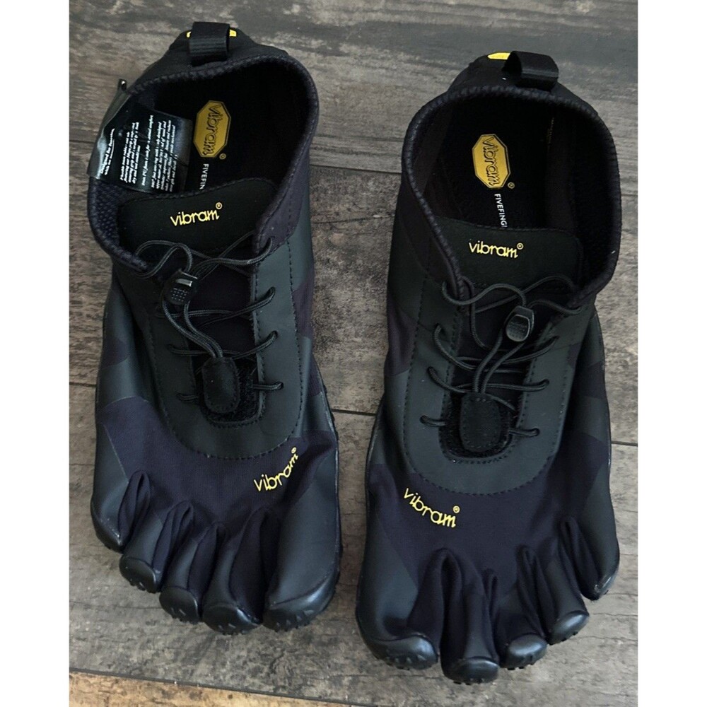 Vibram Men's FiveFingers V-Alpha Barefoot All-Terrain Black Size 11-11.5